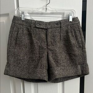 Gap Brown Tweed Shorts